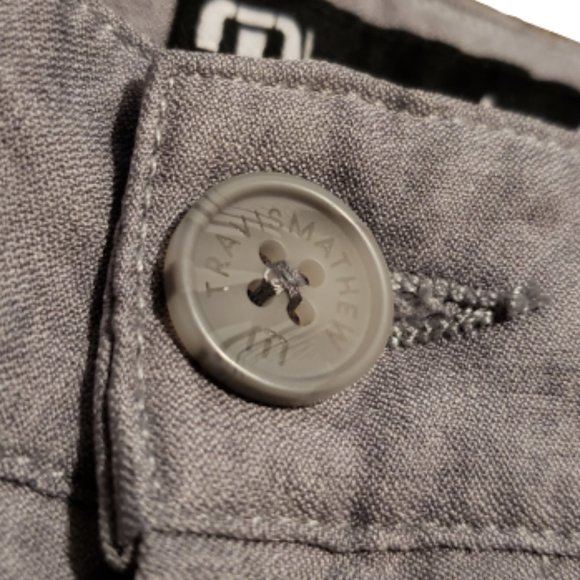 Travis Mathew Golf Shorts Athletic Summer Tennis Preppy Gray Men's 32 Pre-owned - Picture 4 of 5